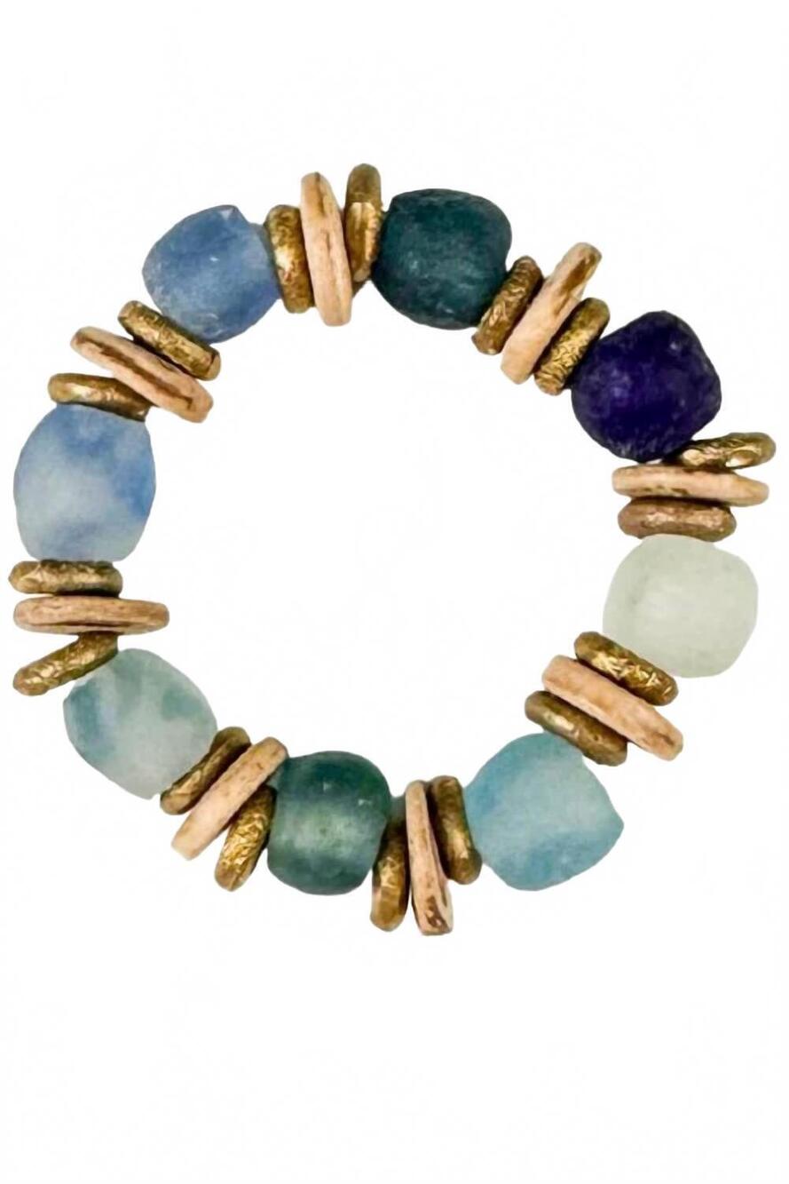 NEW TWINE & TWIG women's intricate stack bracelet in maldives